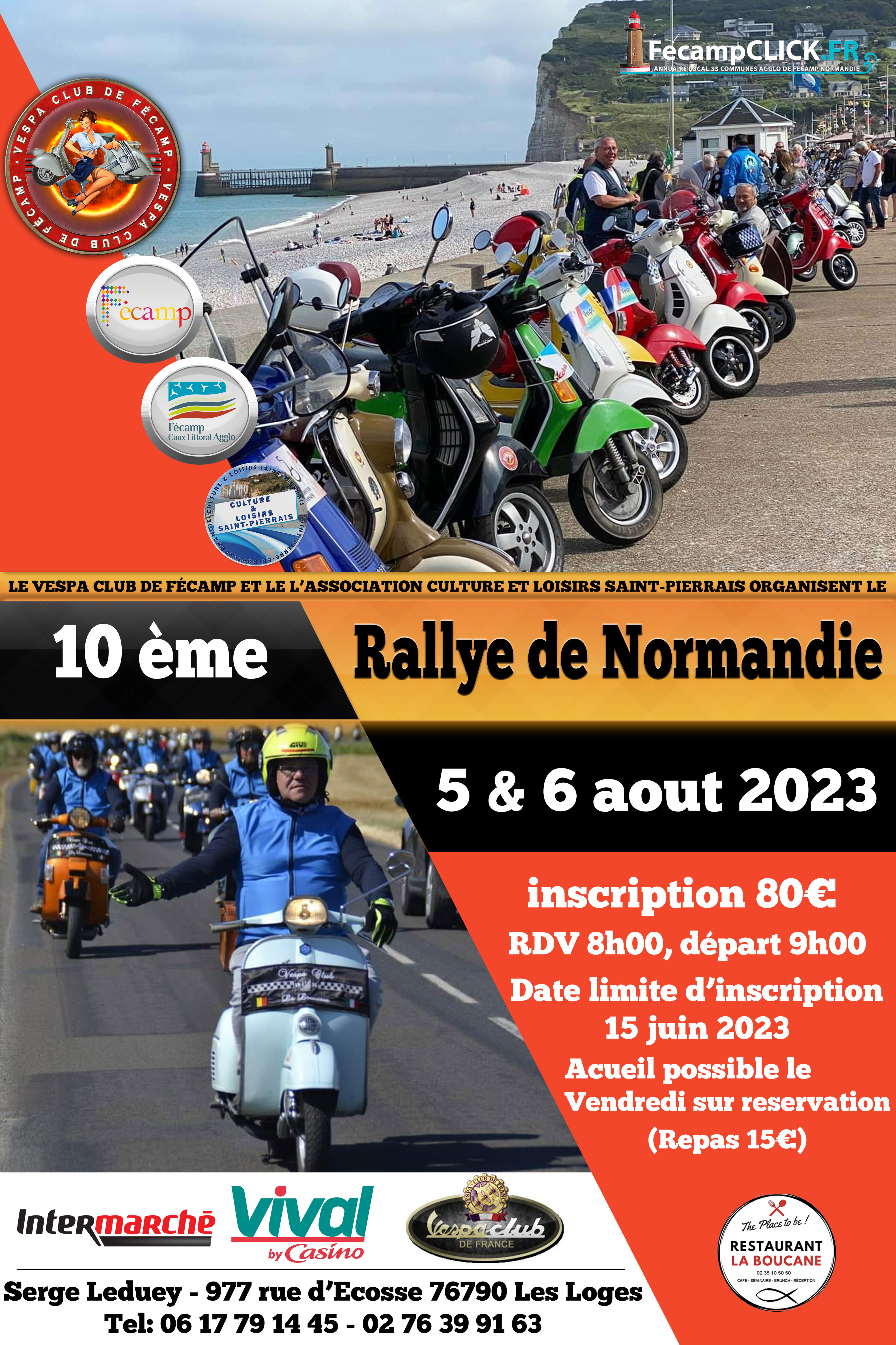 10ème Rallye de Normandie 10 & 11 aout 2023 Fécamp Normandie