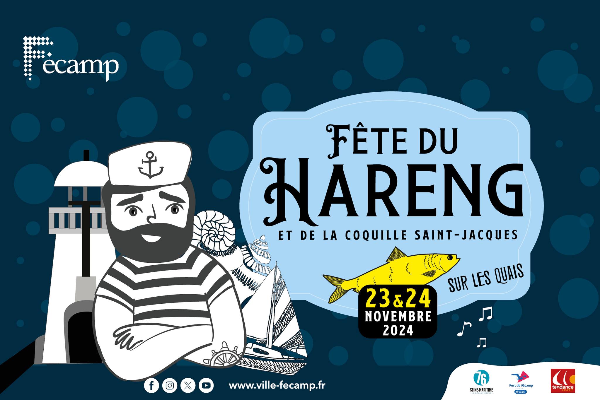 Fête du Hareng 23&24 Novembre 2024 Fécamp